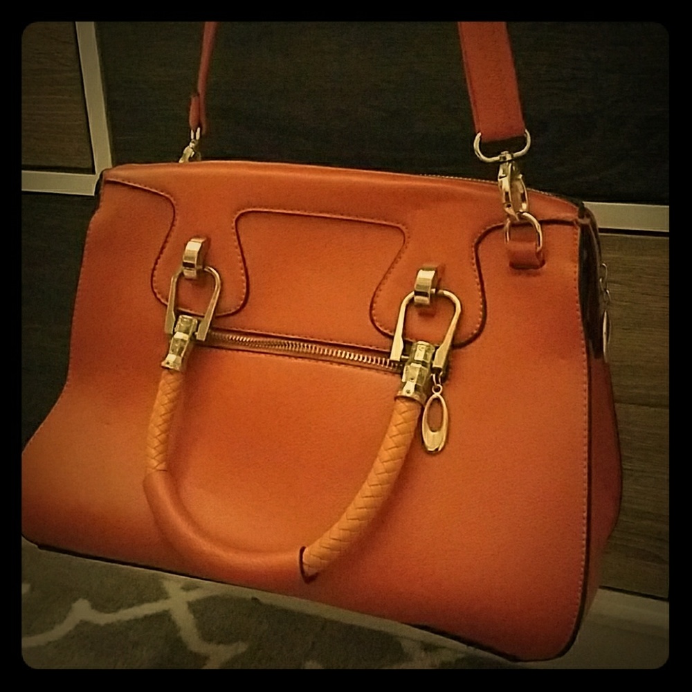 Orange Handbag